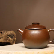 Wood Fired Qinghuini 青灰泥 Julunzhu Yixing Teapot, 130ml